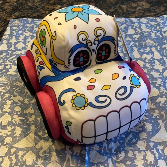 Disney Other - Disney Parks Cars Sugar Skull Car Plush